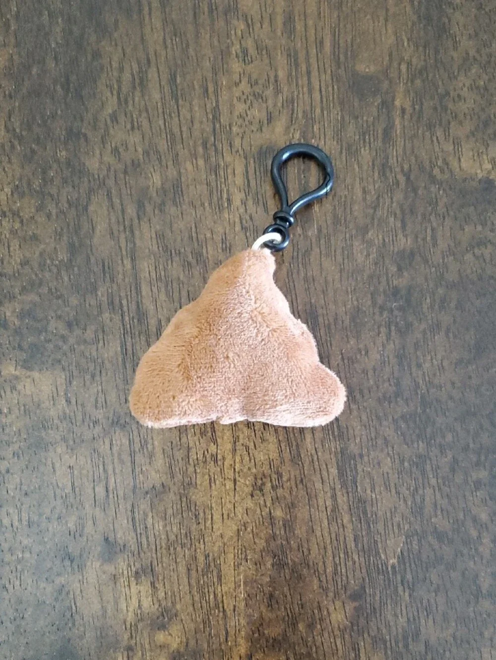 Plush Poop Emoji School Backpack Hanger Keychain Clip Zipper Pull Bag Charm
